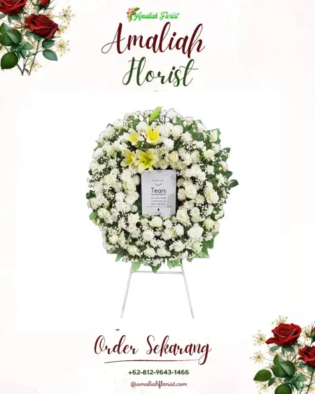 Krans Bunga Duka Bahar Selatan